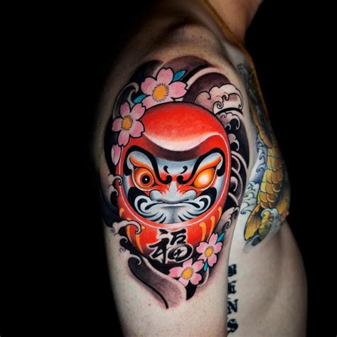 daruma tattoo|daruma doll tattoo ideas.